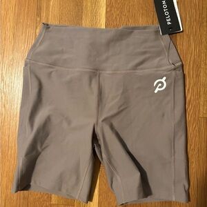 Peloton Women's Tan Bike Shorts